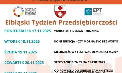 Zdjęcie do Elbląski Tydzień Przedsiębiorczości 