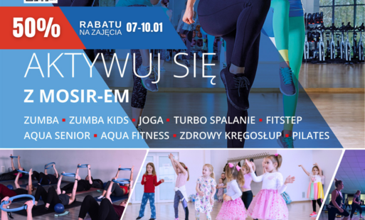 plakat aktywuj się z mosirem 